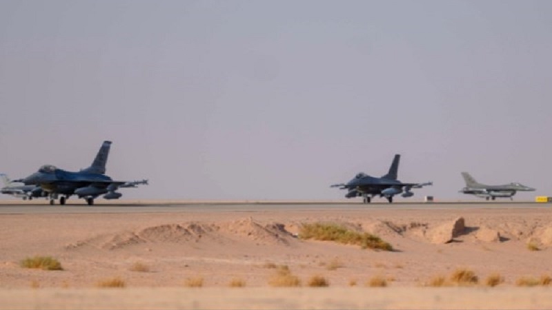 استقرار جنگنده‌های آمریکایی در پایگاه «الامیر سلطان» عربستان