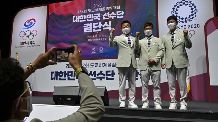 韓国文化相が東京五輪開会式に出席