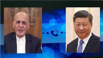 تحولات افغانستان؛ محور رایزنی اشرف غنی و رئیس جمهوری چین