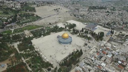 Ndege zisizo na rubani za utawala wa Kizayuni zimeonekana katika anga ya msikiti wa al Aqsa