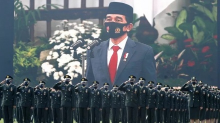 Upacara Pengambilan Sumpah Perwira TNI dan Polri