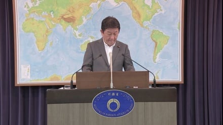 茂木外相、「８日に台湾へワクチン１１３万回分空輸」