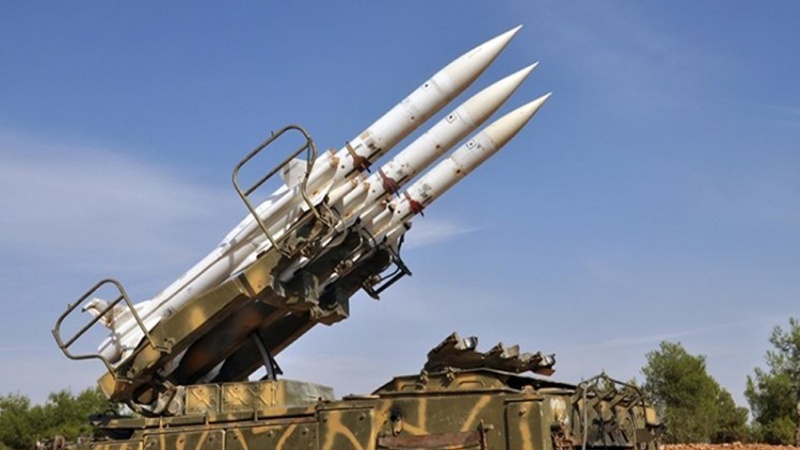 sistem pertahanan rudal Suriah