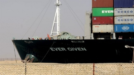 Ever Given container ship begins exit from Suez Canal 106 days after getting stuck