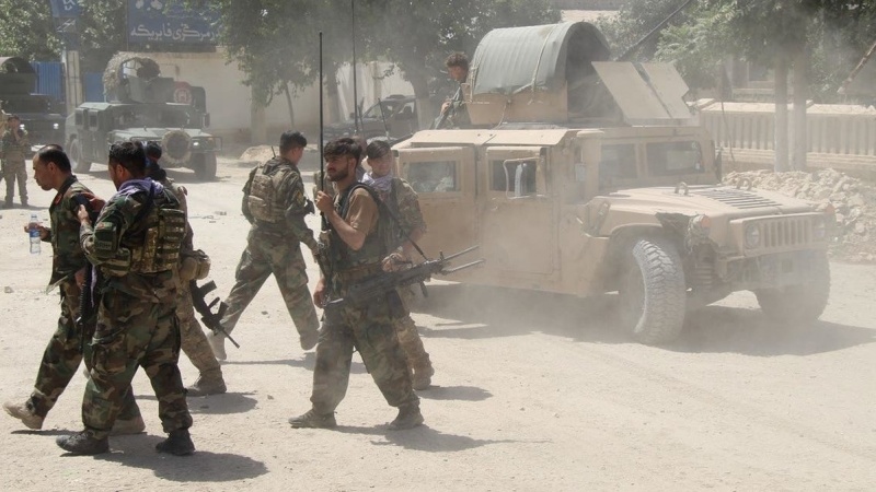 حمله طالبان مسلح  به ساختمان ولسوالی انجیل هرات