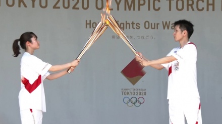 都内11日目の聖火リレーが、荒川区で実施