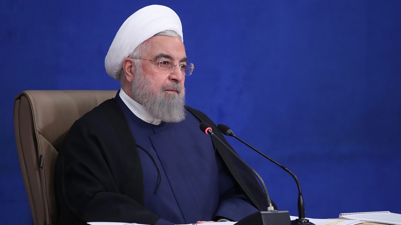 Ruhani: Ekonomik savaş ve koronavirüs şartlarında üretimde atılım devam etti