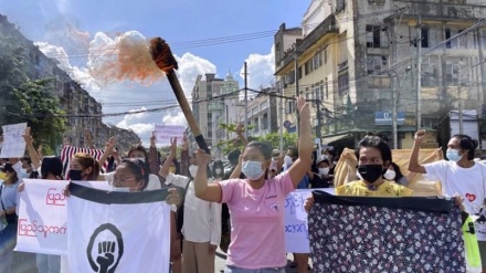 Anti-coup activists in Myanmar expand demonstrations nationwide