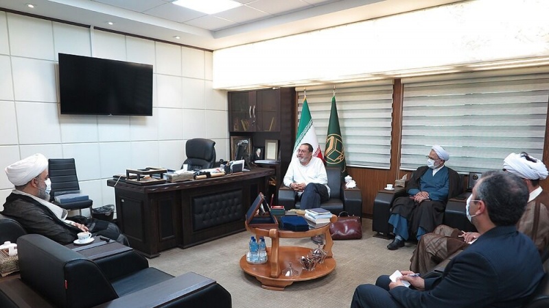 Londra İslami İnsan Hakları Komisyonu Başkanı Dar'ul Takrib Kurumu genel sekreteriyle görüştü