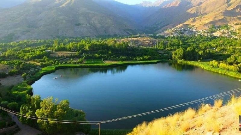 Le meraviglie dell'Iran (38) lago di Avan 