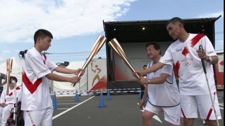 都内２日目の聖火リレー、八王子にて点火セレモニーのみが実施