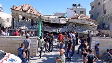  Zionist regime blows up West Bank house of Palestinian inmate accused of shooting soldiers 