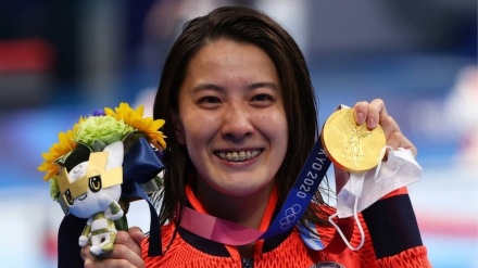 五輪・競泳女子、大橋選手が２冠達成