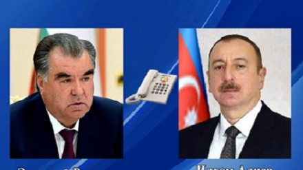 گفتگوی تلفنی روسای جمهور تاجیکستان و آذربایجان 