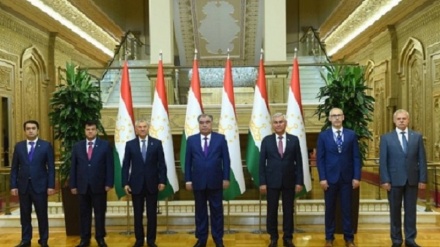 Дидори ширкаткунандагони Маҷмаъи порлумонии Созмони паймони амнияти ҷамъӣ бо раиси ҷумҳӯри Тоҷикистон