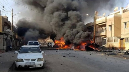 叙利亚阿勒颇一家工业重镇发生火灾  12人伤亡