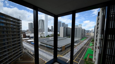 東京五輪の選手村で、初のコロナ陽性者確認