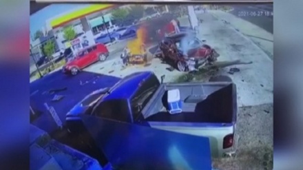 Amerkə Kaliforniyaədə qıləy maşini dəhşətinə təsaduf.