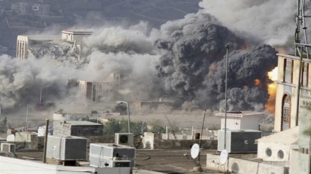 حمله توپخانه ای ائتلاف سعودی به «صعده» یمن
