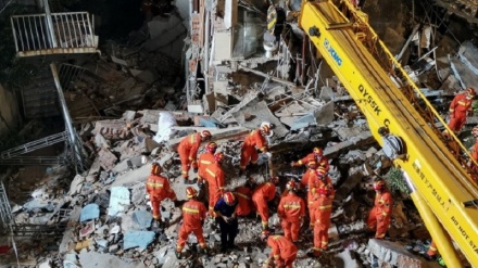 中国・蘇州でホテル倒壊、１７人死亡　救助活動は終了