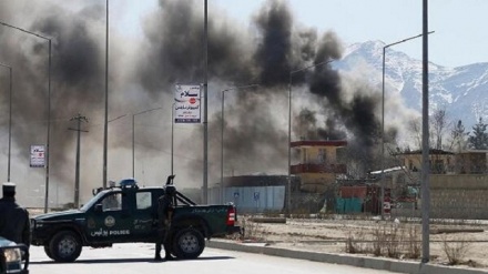 حمله افراد مسلح به خودروی پلیس در کابل