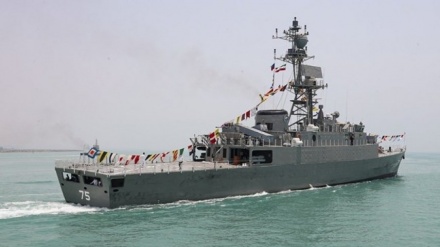 “德纳”号驱逐舰被派往海军第三旅执行任务