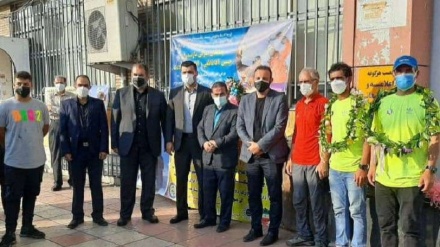  استقبال از کوهنوردان برون مرزی درایران  