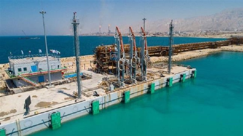 Iran opens large energy port on Persian Gulf