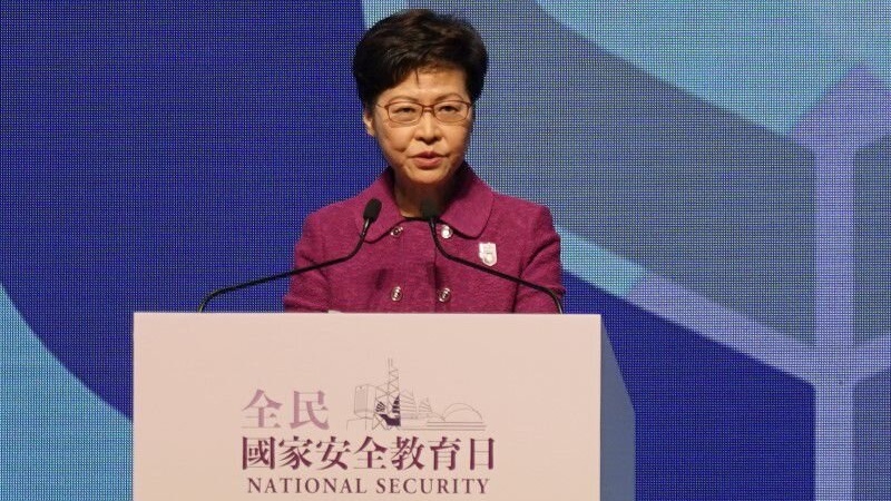 香港特首支持地方议会通过《反外国制裁法》