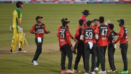 অস্ট্রেলিয়াকে টানা তিন ম্যাচ হারিয়ে টি-টোয়েন্টি সিরিজ জিতল বাংলাদেশ