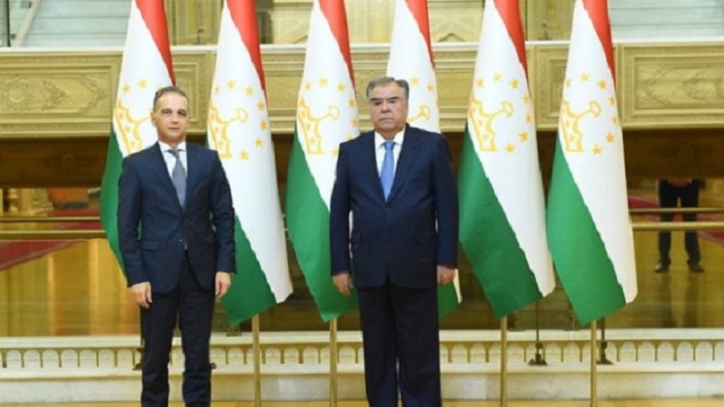 دیداروزیرخارجه آلمان با رئیس جمهور تاجیکستان