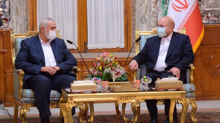 Bertemu Ghalibaf, Pemimpin Hamas Berterima Kasih atas Dukungan Iran