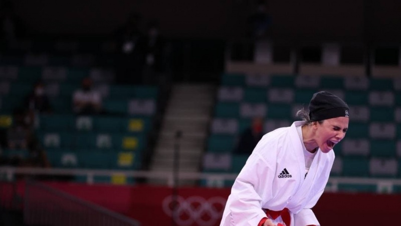 المپیک توکیو؛ بانوی کاراته کا ایرانی در بازی دوم شکست خورد