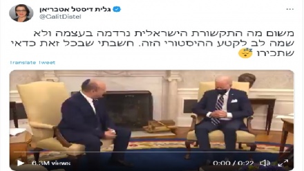 טוויטר: הציוץ של חברת הכנסת גלית דיסטל אבריאן - מניפולציה