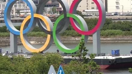 お台場の五輪モニュメント、閉幕により撤去