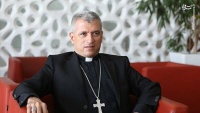 Arcivescovo Christophe Zakhia El-Kassis dal Vaticano