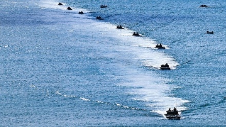 中国が、台湾海峡近辺で軍事演習実施