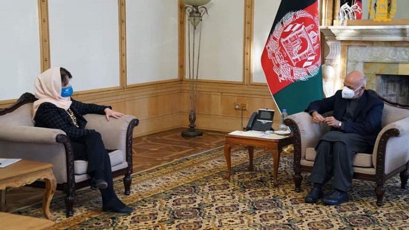 اشرف غنی: هدف دولت کابل پایان جنگ در افغانستان است