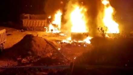 黎巴嫩油罐车爆炸遇难者人数增加