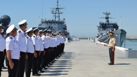 阿塞拜疆共和国参加恩泽利港演习