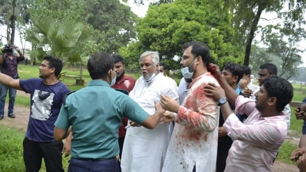 চন্দ্রিমা উদ্যানে বিএনপি-পুলিশ সংঘর্ষে আমান-আমিনুলসহ অর্ধশতাধিক আহত