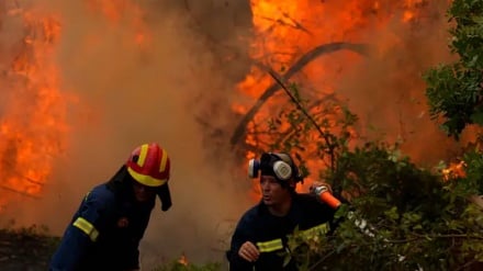 Emergenza incendi in Albania e Macedonia del Nord