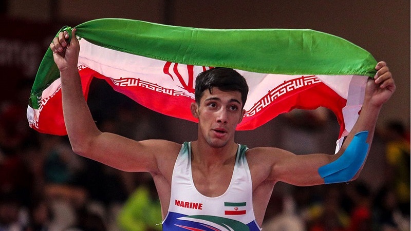 Успешное выступление иранского борца на Олимпиаде