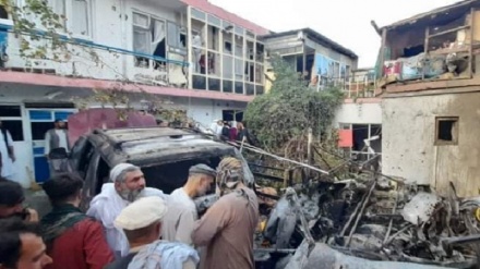 حمله آمریکا به هدفی در کابل