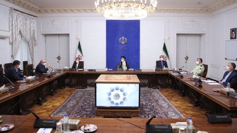 イランのライースィー新大統領の就任後初の公式会合