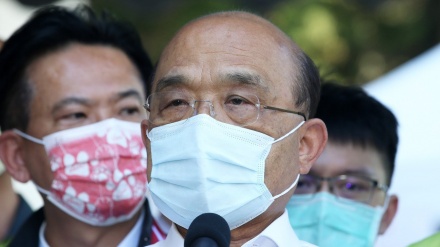 台湾行政院长警告中国