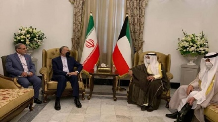 שר החוץ קרא להגברת הקשרים בין איראן לכווית