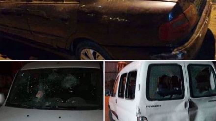 Illegal Zionist settlers vandalize Palestinians’ cars in new provocation in West Bank