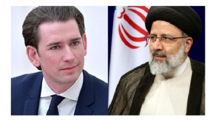 הנשיא ראיסי שוחח טלפונית עם קנצלר אוסטריה