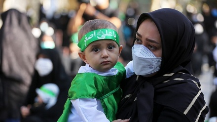 শিশু শহীদ আলী আসগার(আ.)'র স্মরণে ইরান জুড়ে শোকানুষ্ঠান 